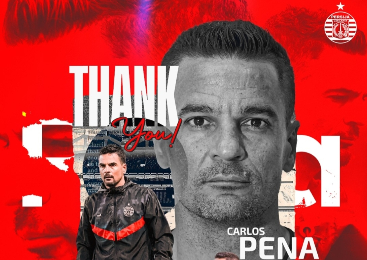 Persija Pecat Carlos Pena dan Pelatih Fisik, Ricky Nelson Ditunjuk Caretaker