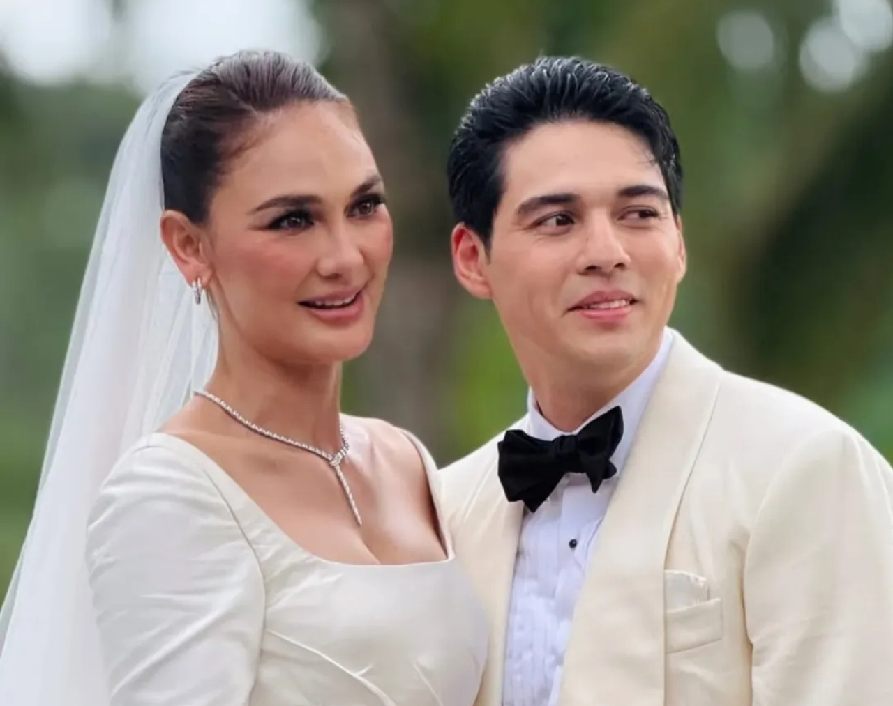 Pasangan Luna Maya dan Maxime Bouttier menggelar resepsi pernikahan kedua di COMO Shambhala Estate, Ubud, Bali. (Foto: Instagram)
