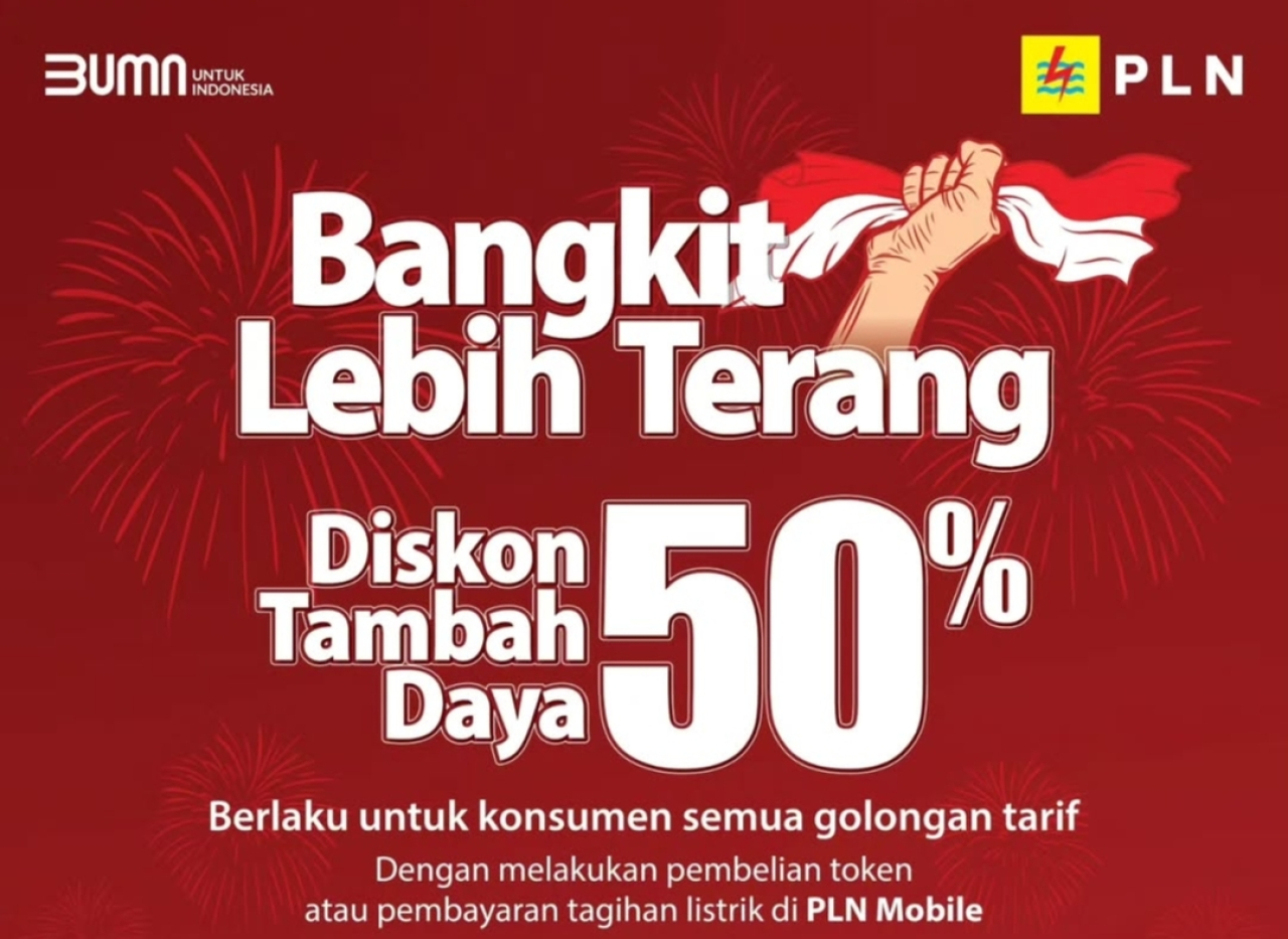 Diskon Listrik 50 Persen, Ini Caranya!