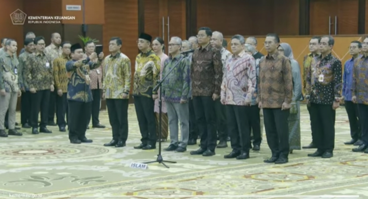 Daftar Dirjen Kemenkeu Baru Dilantik Sri Mulyani