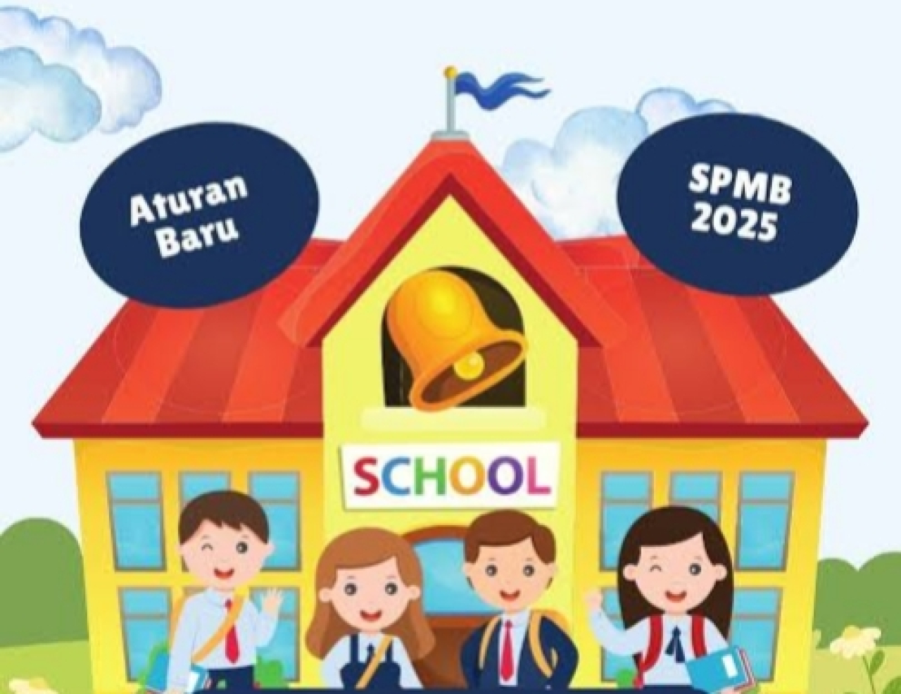 Aturan Baru Kemendikdasmen SPMB 2025 Jalur Domisili dan Mutasi