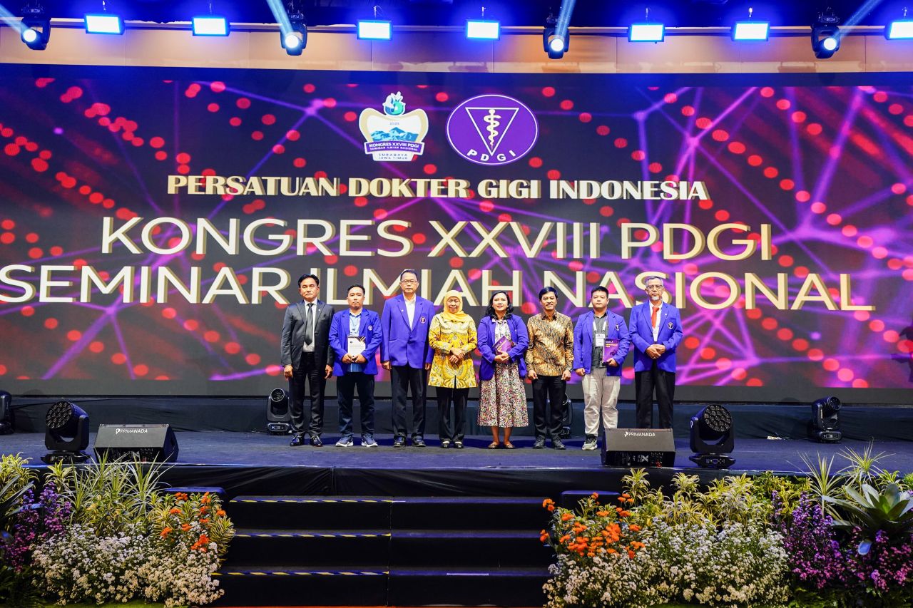 Kongres Nasional Persatuan Dokter Gigi Indonesia (PDGI) XXVIII di Grand City, Surabaya, Kamis 15 Mei 2025. (Foto: Istimewa)