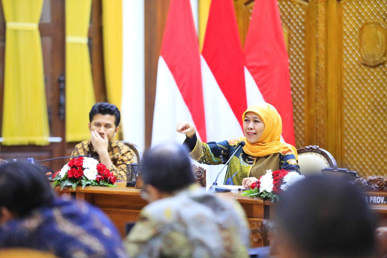 Gubernur Jatim Minta Perangkat Daerah Percepat Program Kesejahteraan Masyarakat