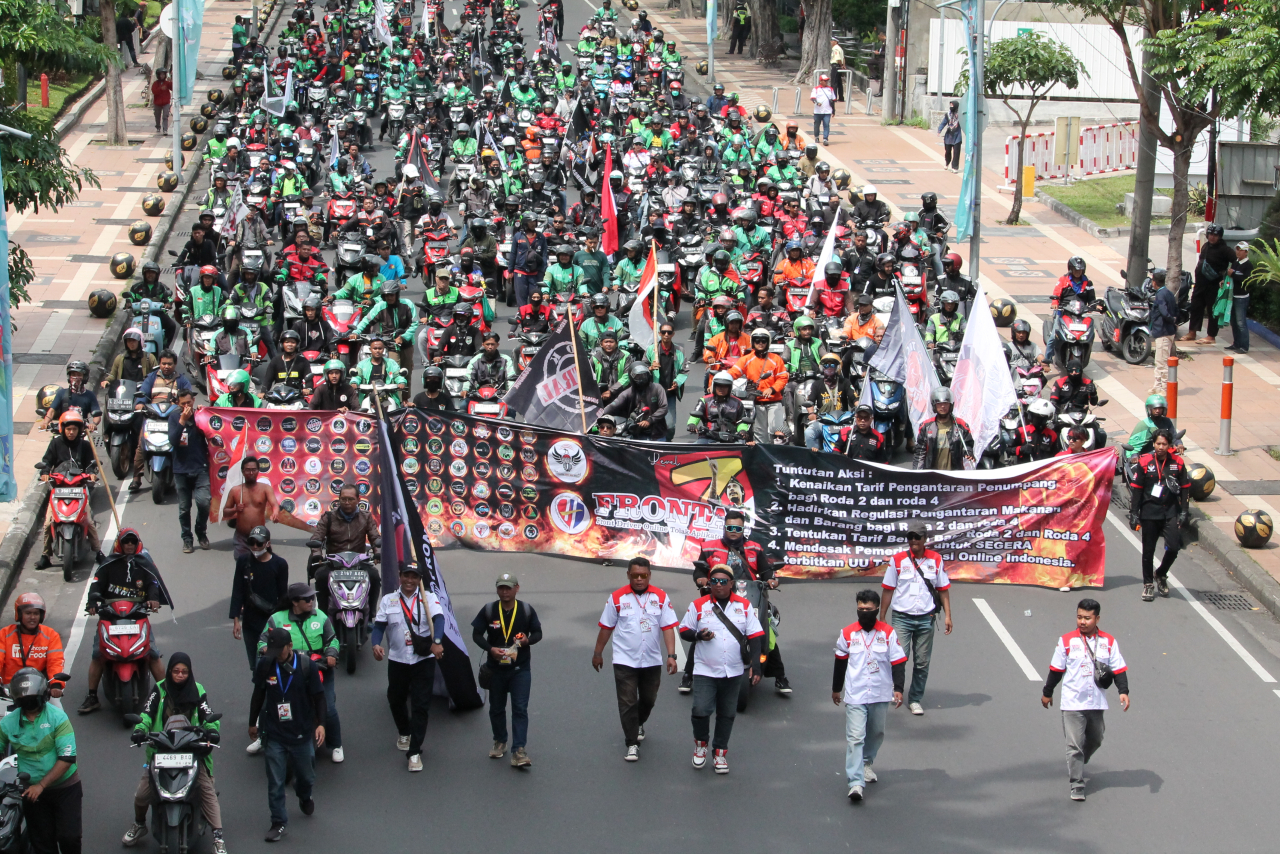 Audiensi Demo Ojol di Surabaya, Pihak Aplikator Setujui Tuntutan Pendemo