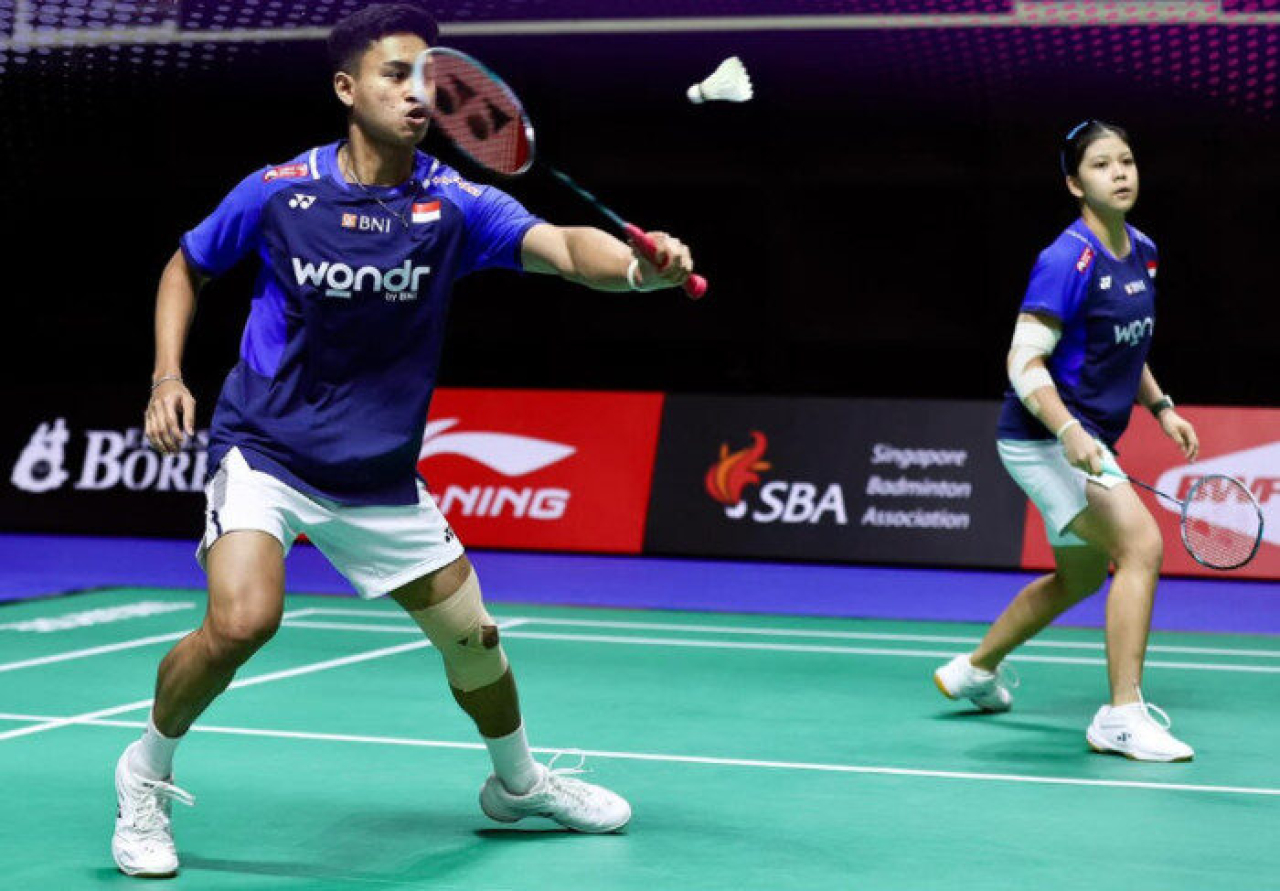 Langkah Ganda Campuran Indonesia Fajar/Felisha Terhenti di Perempat Final Singapura Terbuka 2025