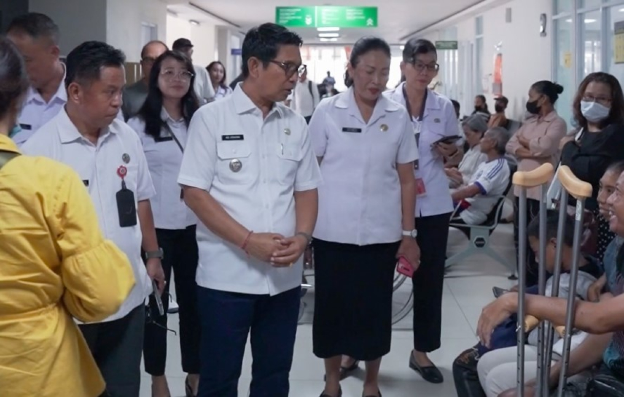 Pastikan Kualitas Layanan, Bupati Badung Inspeksi RSD Mangusada