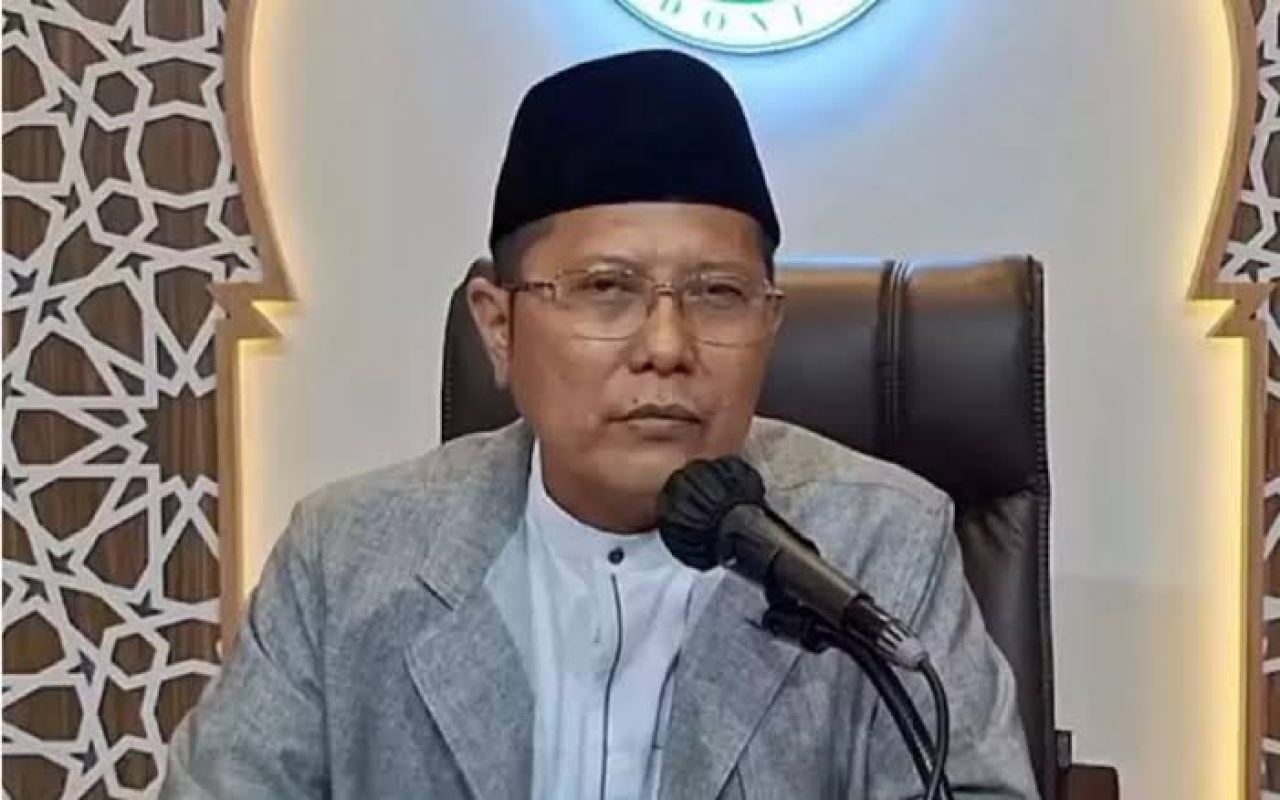 Ketua Majelis Ulama Indonesia (MUI) Bidang Dakwah dan Ukhuwah Amanah, KH Cholil Nafis, mengecam pembuat video AI promosi Candi Borobudur. (Foto: Istimewa)