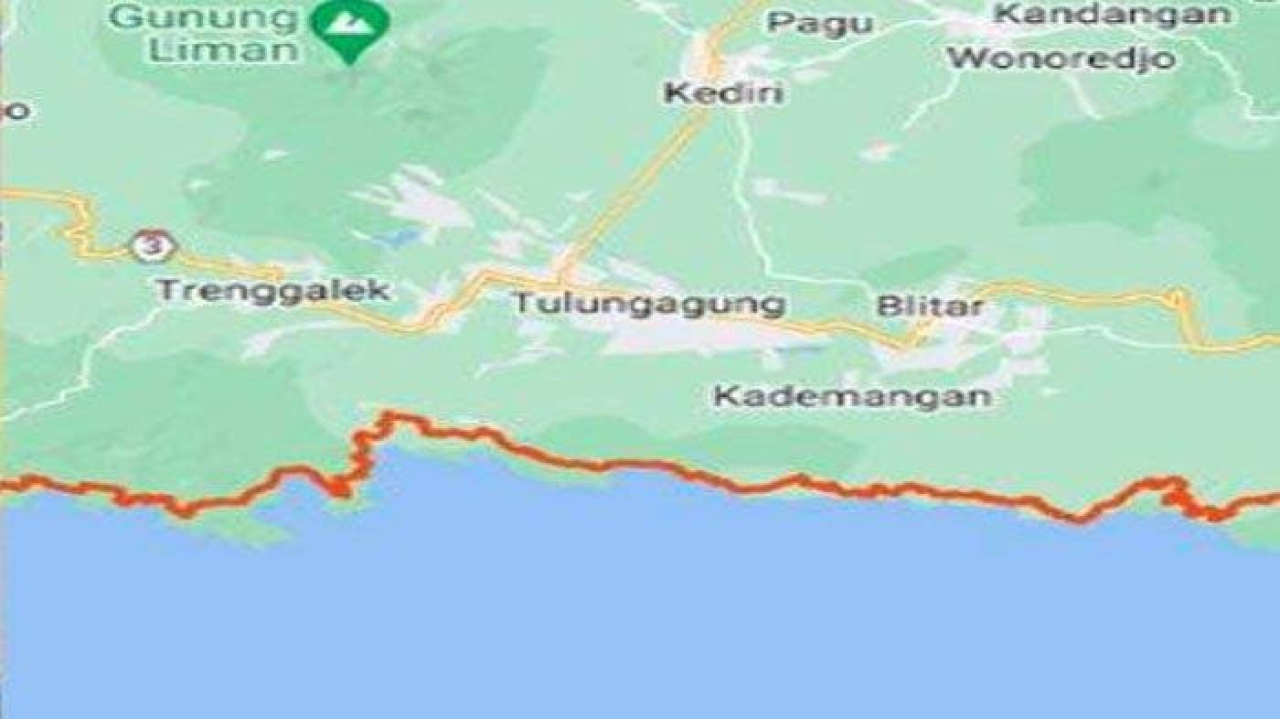 16 Pulau Sengketa Trenggalek Vs Tulungagung Sementara Masuk Jawa Timur