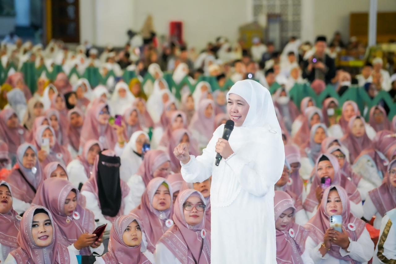 Sambut Tahun Baru 1447 H dengan Doa, Dzikir dan Sholawat, Gubernur Khofifah Ajak Masyarakat Jadi Pribadi Lebih Baik