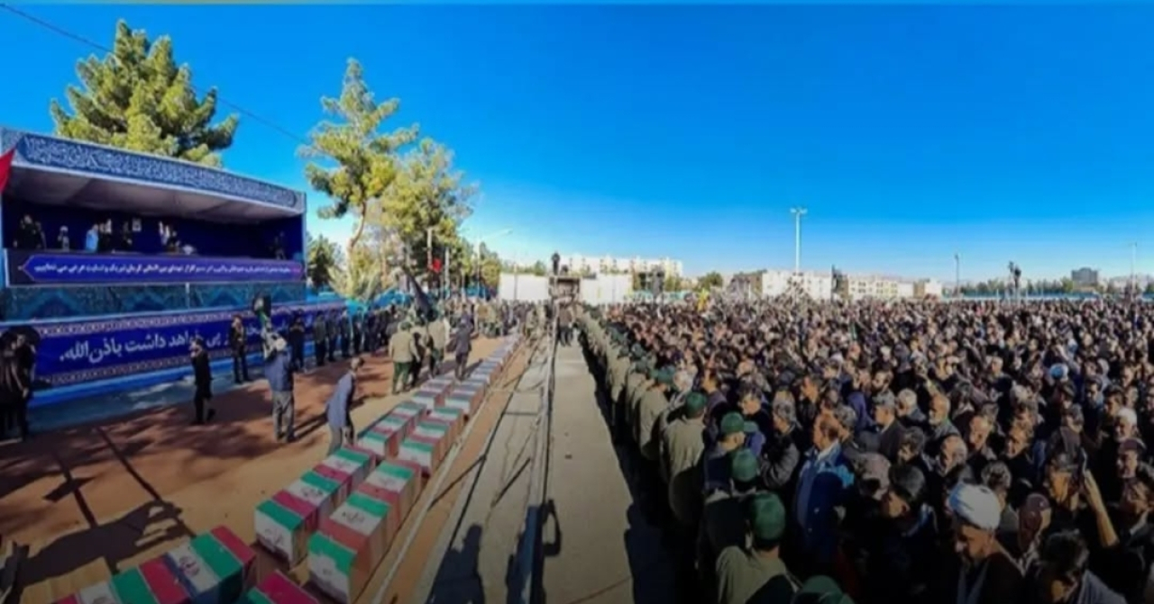 Iran Gelar Pemakaman Massal Korban Perang 12 Hari Lawan Israel
