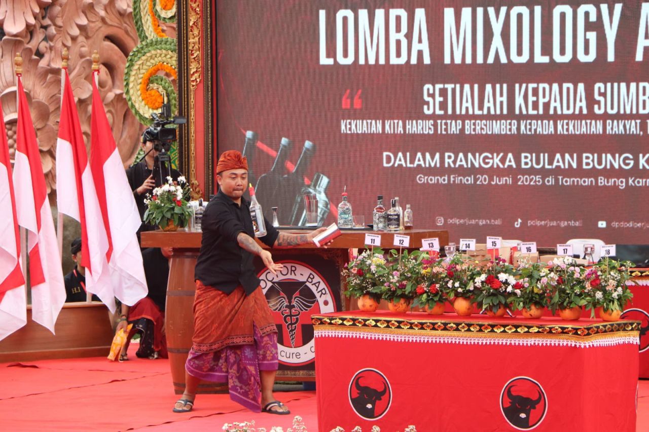 Wabup Badung Dukung Arak Bali sebagai Simbol Ekonomi Lokal Melalui Lomba Mixology