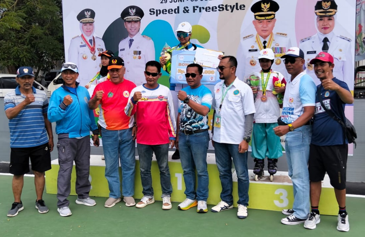 Atlet Sepatu Roda Kabupaten Malang Sumbang Satu Medali Perunggu di Porprov Jatim 2025