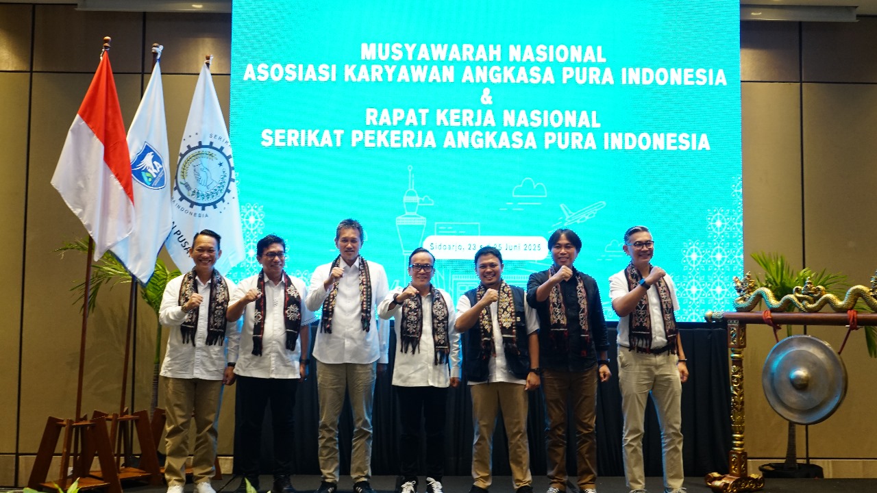 Wakil Menteri Ketenagakerjaan Membuka Munas Asosiasi Karyawan Angkasa Pura Indonesia dan Rapat Kerja Nasional