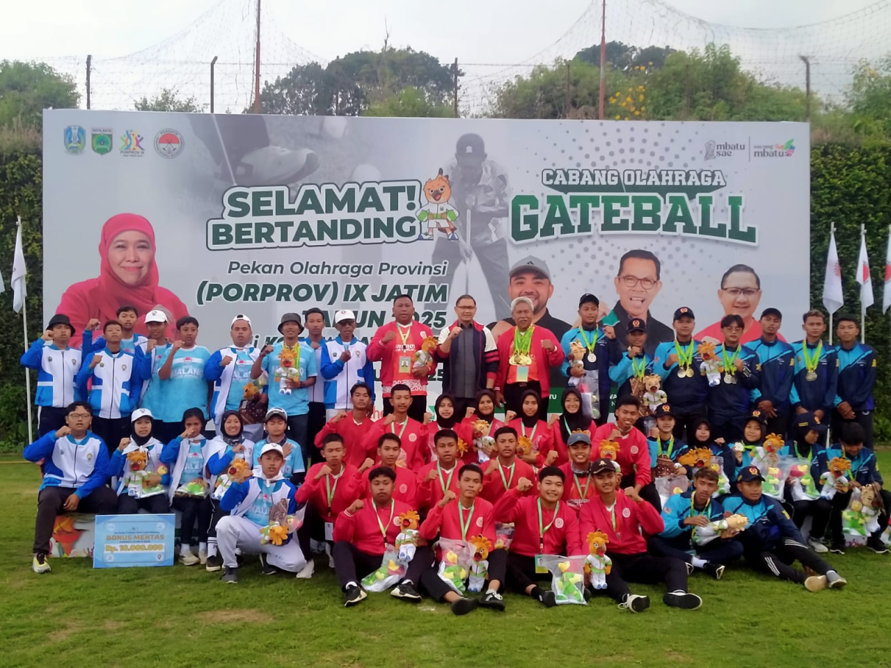 Kabupaten Mojokerto Juara Umum Gateball Porprov Jatim IX dengan Raihan Enam Medali