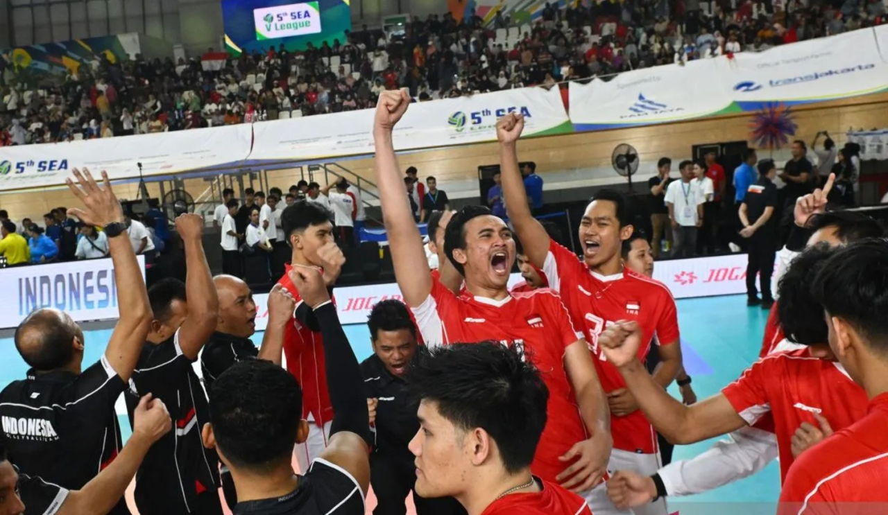 Peringkat Dunia Timnas Voli Putra Indonesia Naik Usai Dominasi SEA V League