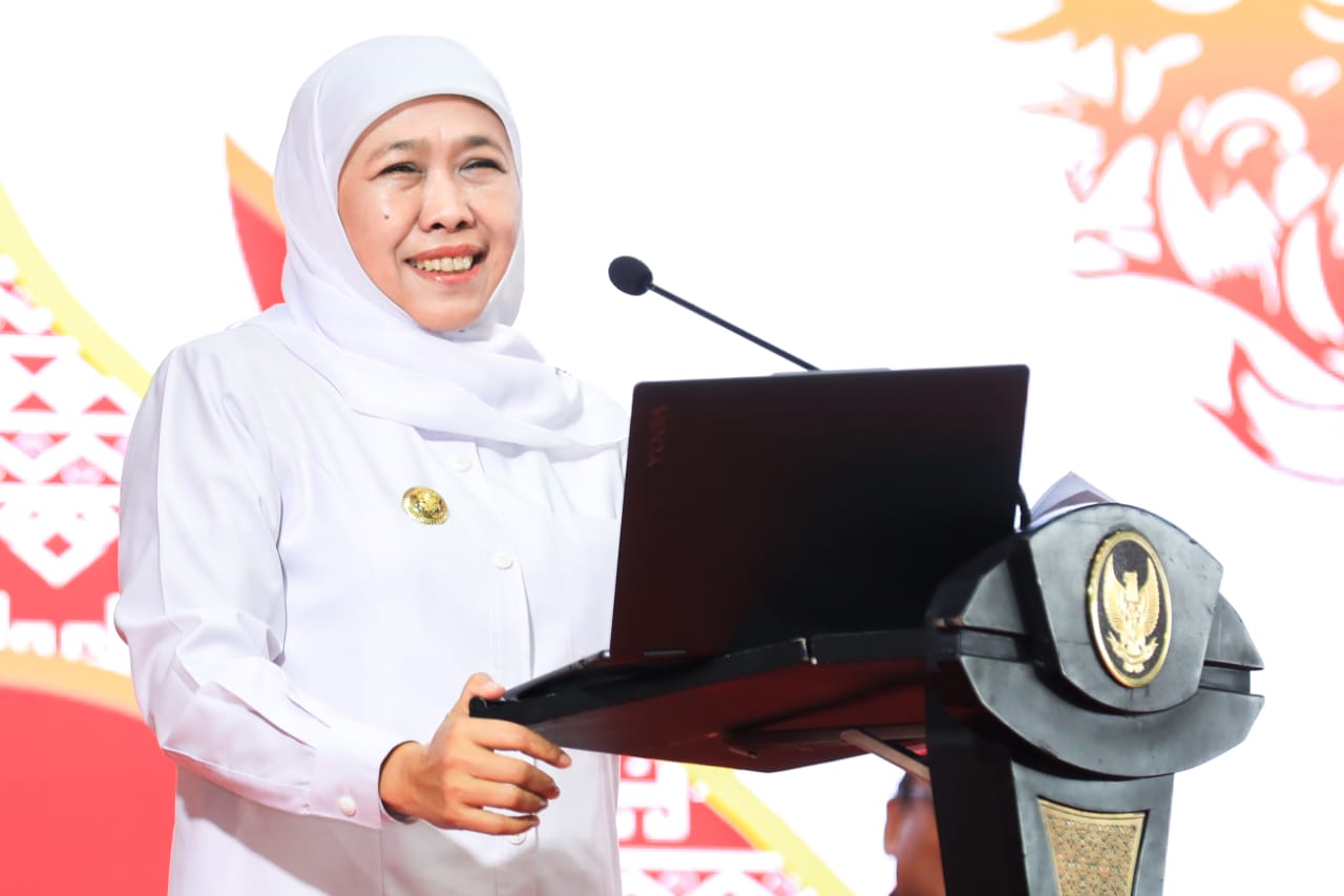 Buka Perkemahan DPW LDII Jatim di Wonosalam, Gubernur Khofifah Optimis Terbangun Karakter SDM Tangguh dan Pancasilais
