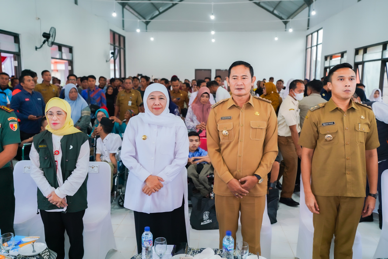 Giliran Masyarakat Lamongan Terima Bantuan Senilai Rp 8,397 Miliar