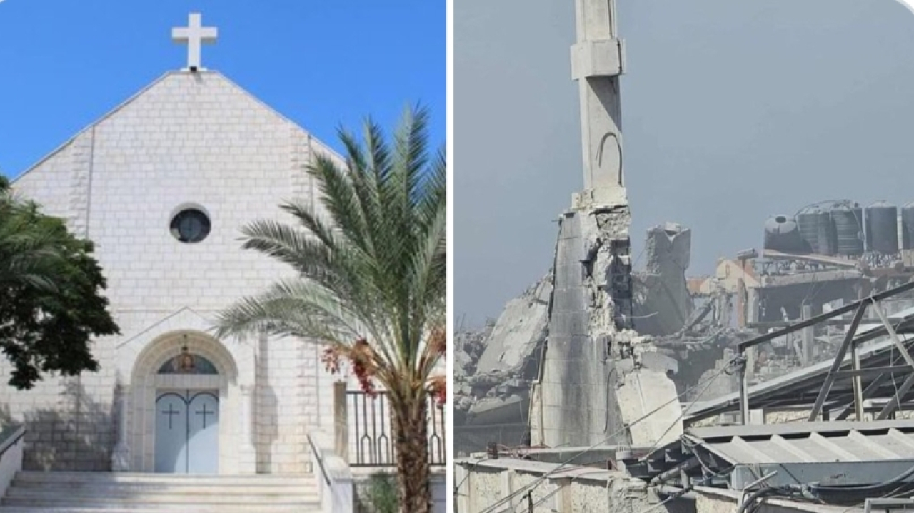Gereja Katolik Diserang Israel setelah Ribuan Masjid Hancur
