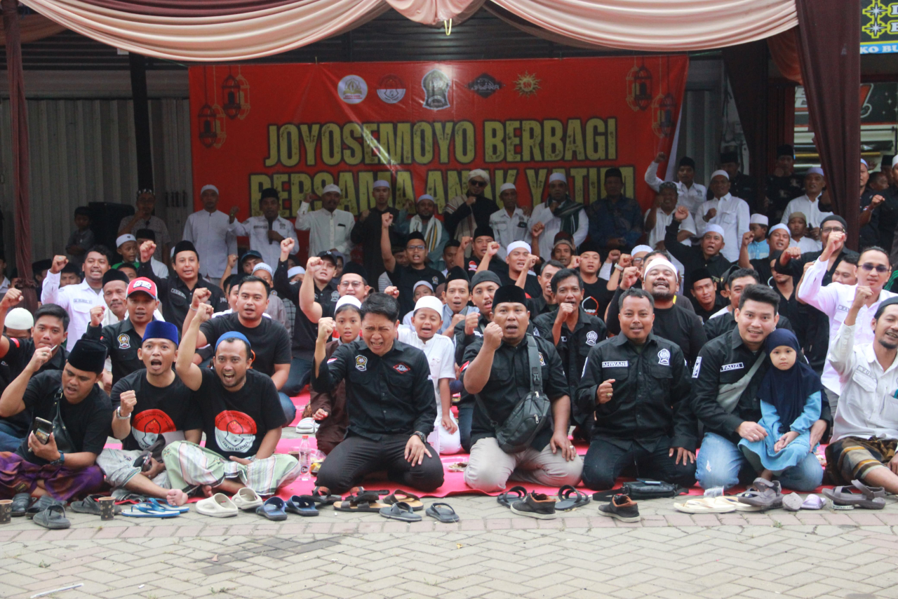 Menyambut Bulan Muharram, Komunitas Joyo Semoyo Berbagi Santunan Anak Yatim