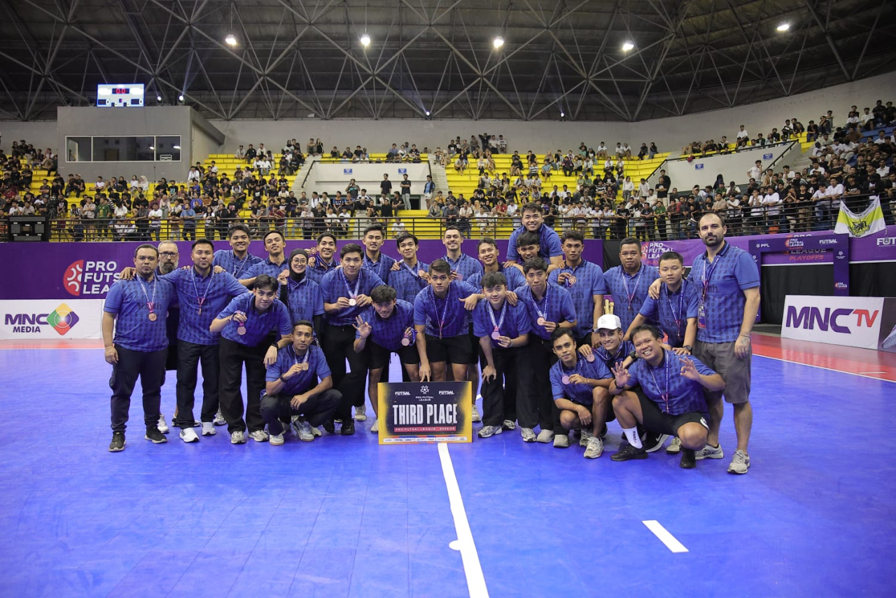 Unggul FC Malang Juara 3 Liga Futsal Profesional Indonesia 2024/2025