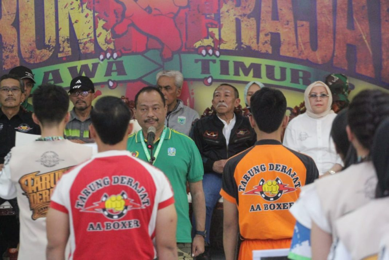 Pembukaan Tarung Derajat Porprov Jatim IX 2025 Dibuka Sang Pendiri, Ketum KONI Jatim Kagum