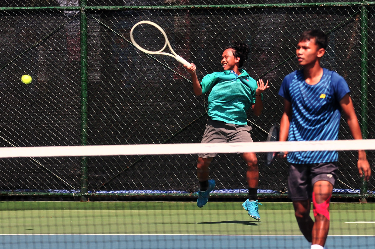 Taklukkan Kota Kediri, Sampang Raih Emas Tenis Beregu Putra Porprov IX/2025
