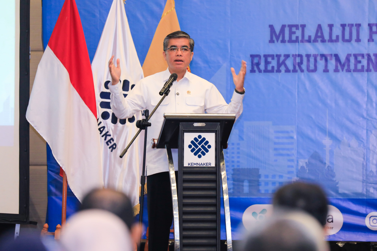 Menaker: Gerakan Stop Percaloan Butuh Komitmen Bersama