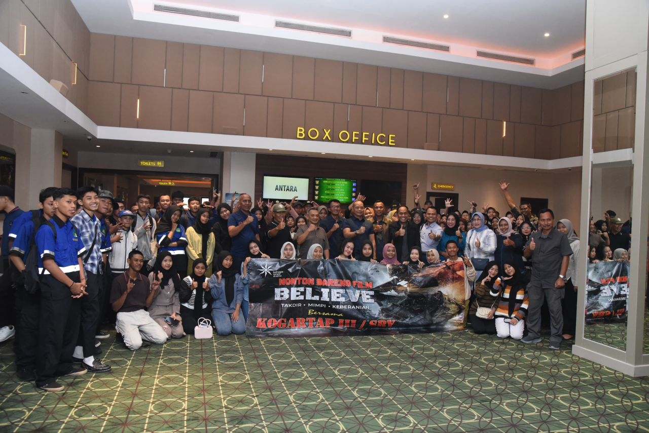 Nobar Perdana Film Believe Jajaran Kogartap III/SBY di XXI Transmart Ngagel Surabaya