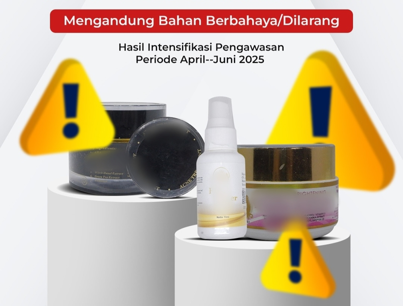 BPOM Tarik 34 Kosmetik Berbahaya, Ini Daftarnya!