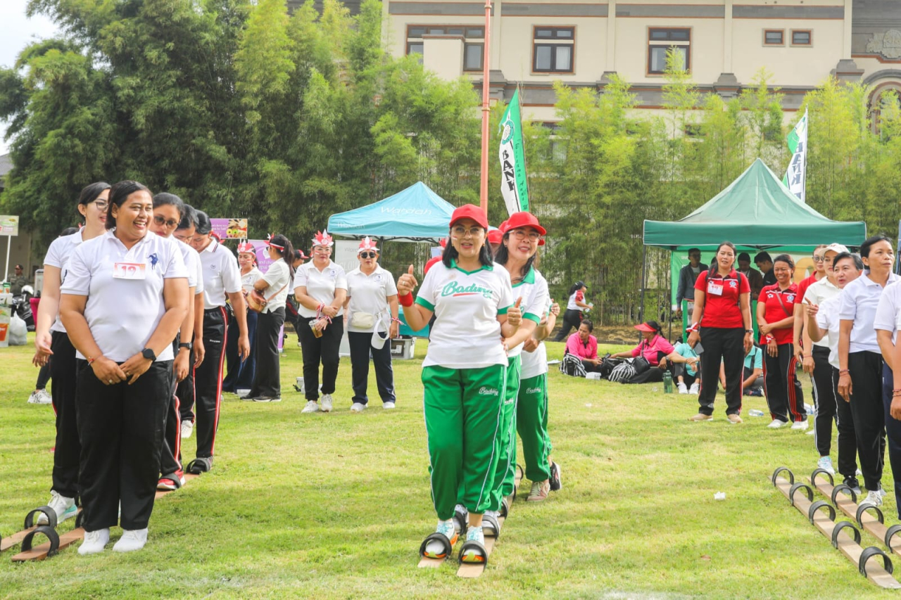TP PKK Kabupaten Badung Gelar Lomba Antar Organisasi Wanita Sambut HUT ke-80 RI