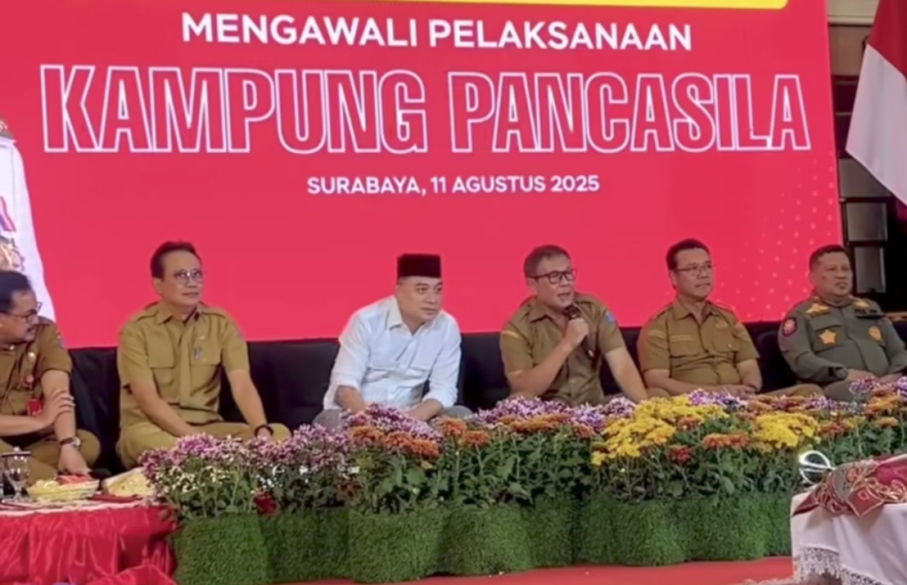 1.360 Kampung Pancasila di Surabaya, Perkuat Gotong Royong Warga