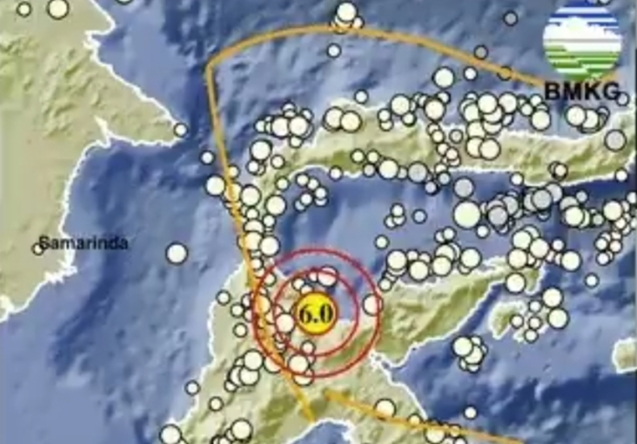 Gempa Poso M 6,0 Guncang Terasa di Masamba hingga Tana Toraja
