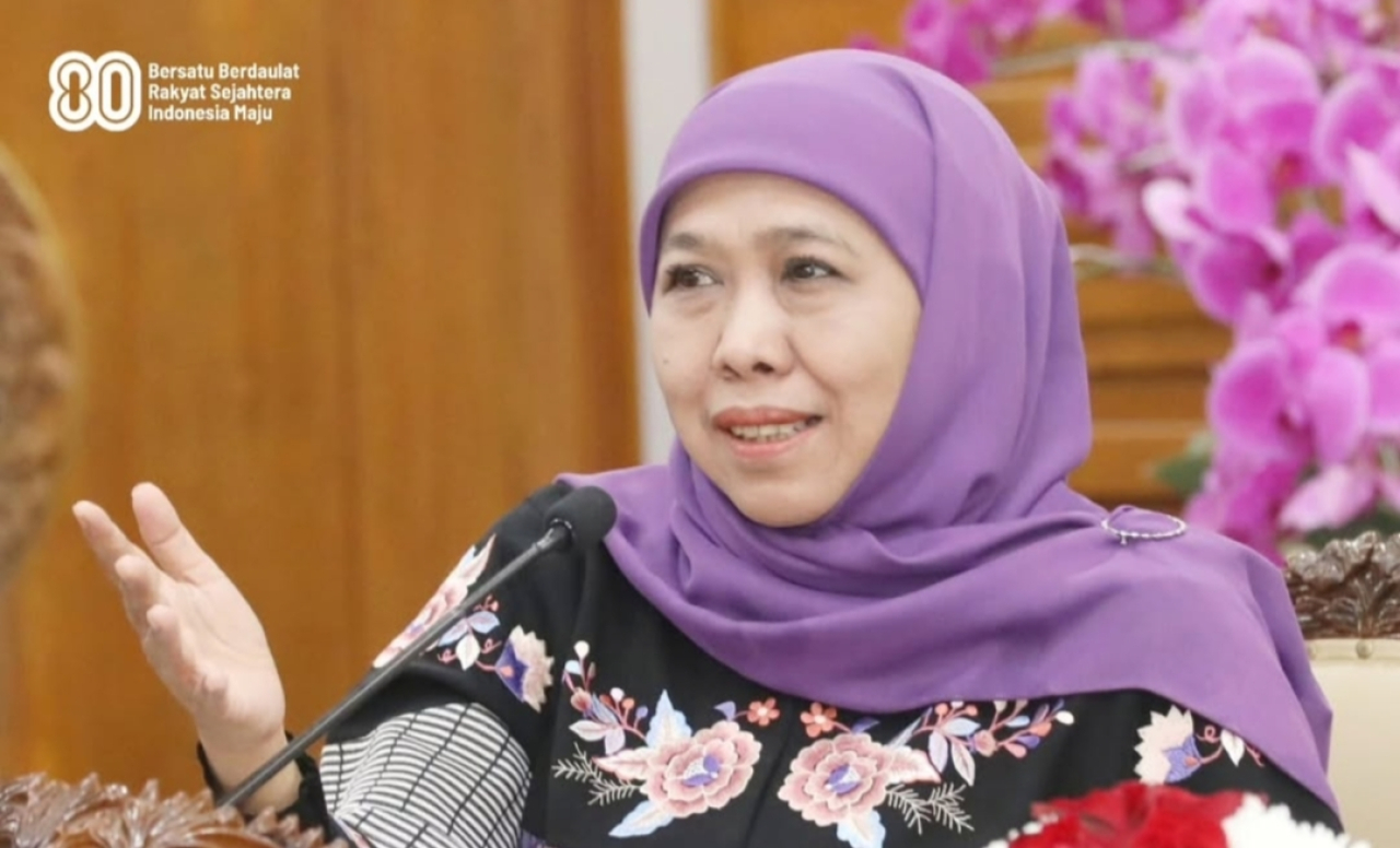 Laksanakan Arahan Presiden, Gubernur Khofifah Terbitkan SE Perkuat Upaya Pencegahan Gangguan Keamanan Jawa Timur