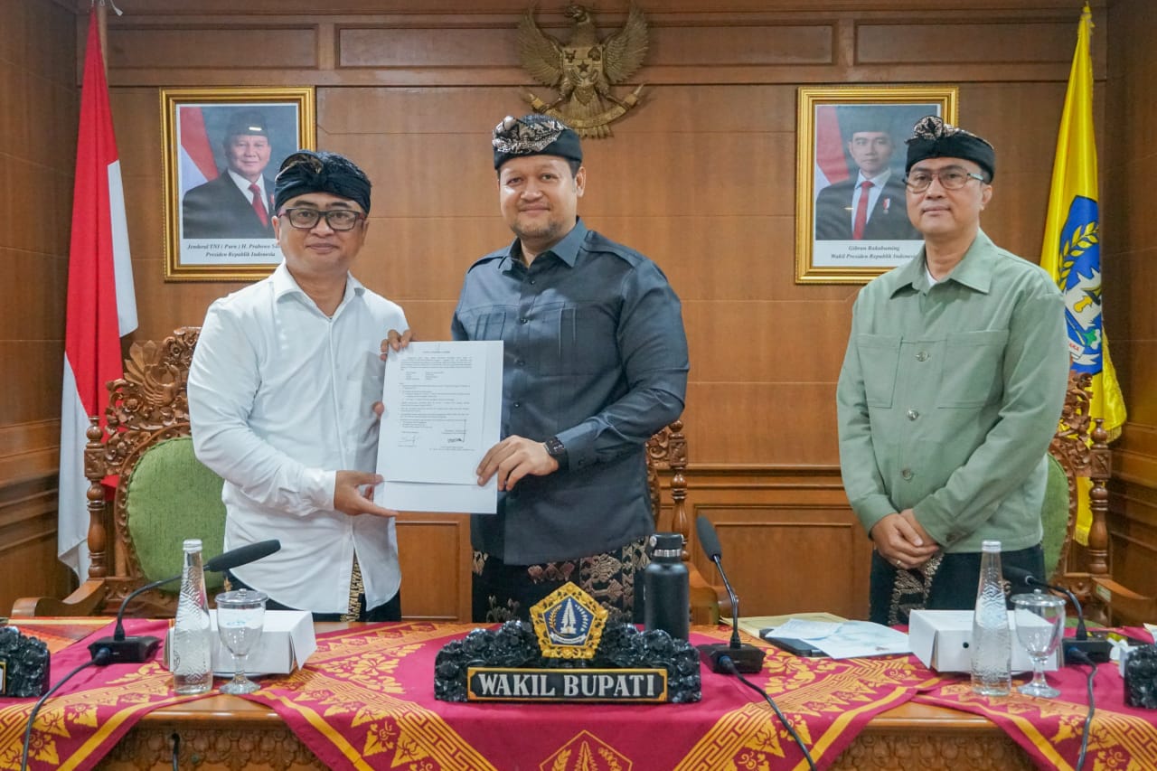 Wabup Badung Bagus Alit Sucipta Terima Exit Meeting BPK Perwakilan Bali