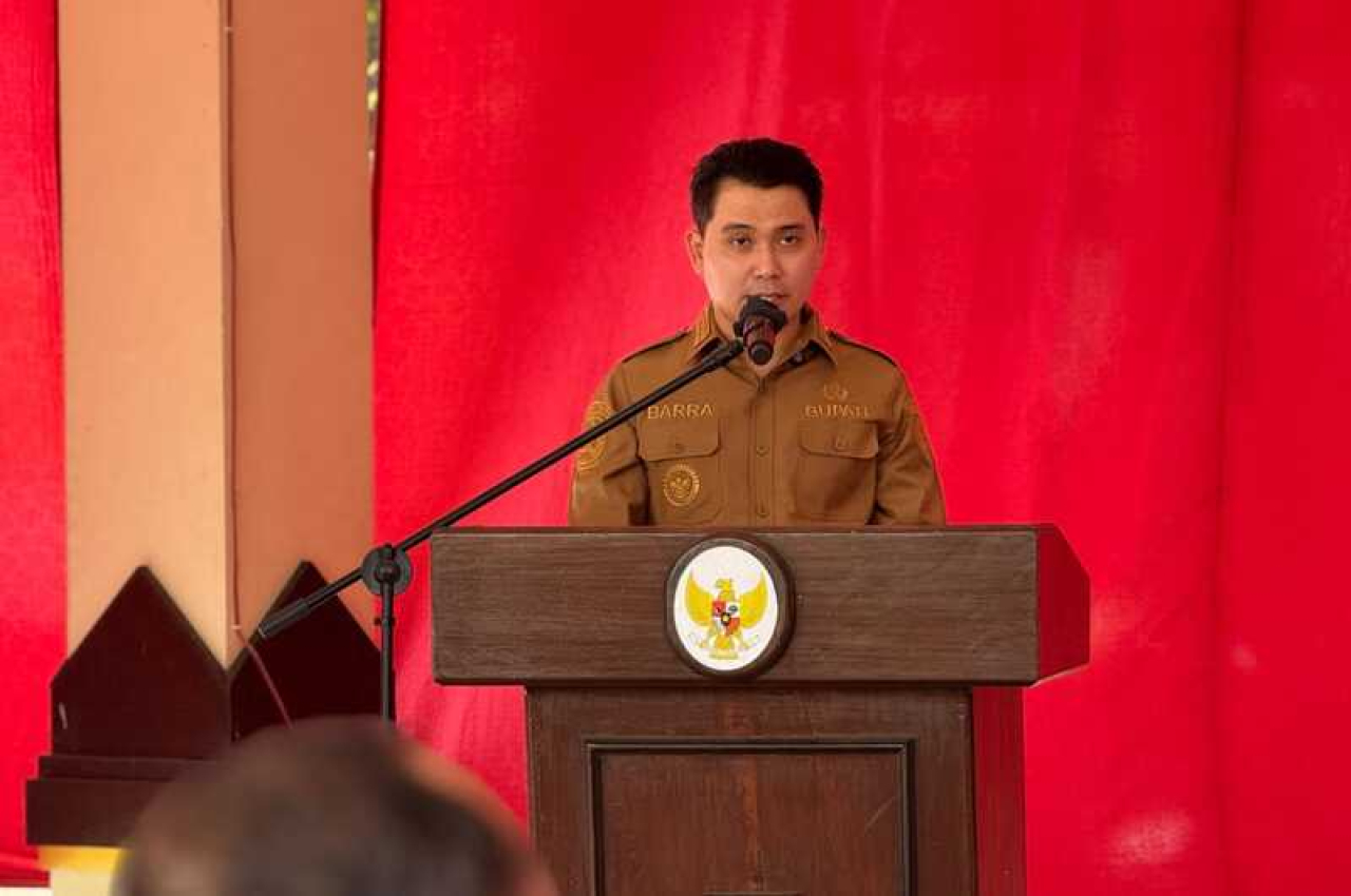 Bupati Gus Barra penamaan rupabumi di Kabupaten Mojokerto. (Foto: Dokumentasi Diskominfo)