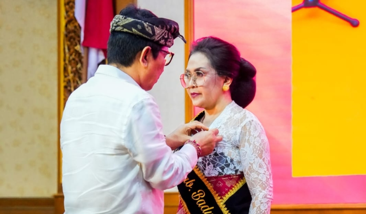 Rasniathi Adi Arnawa Dikukuhkan sebagai Bunda PAUD Kabupaten Badung