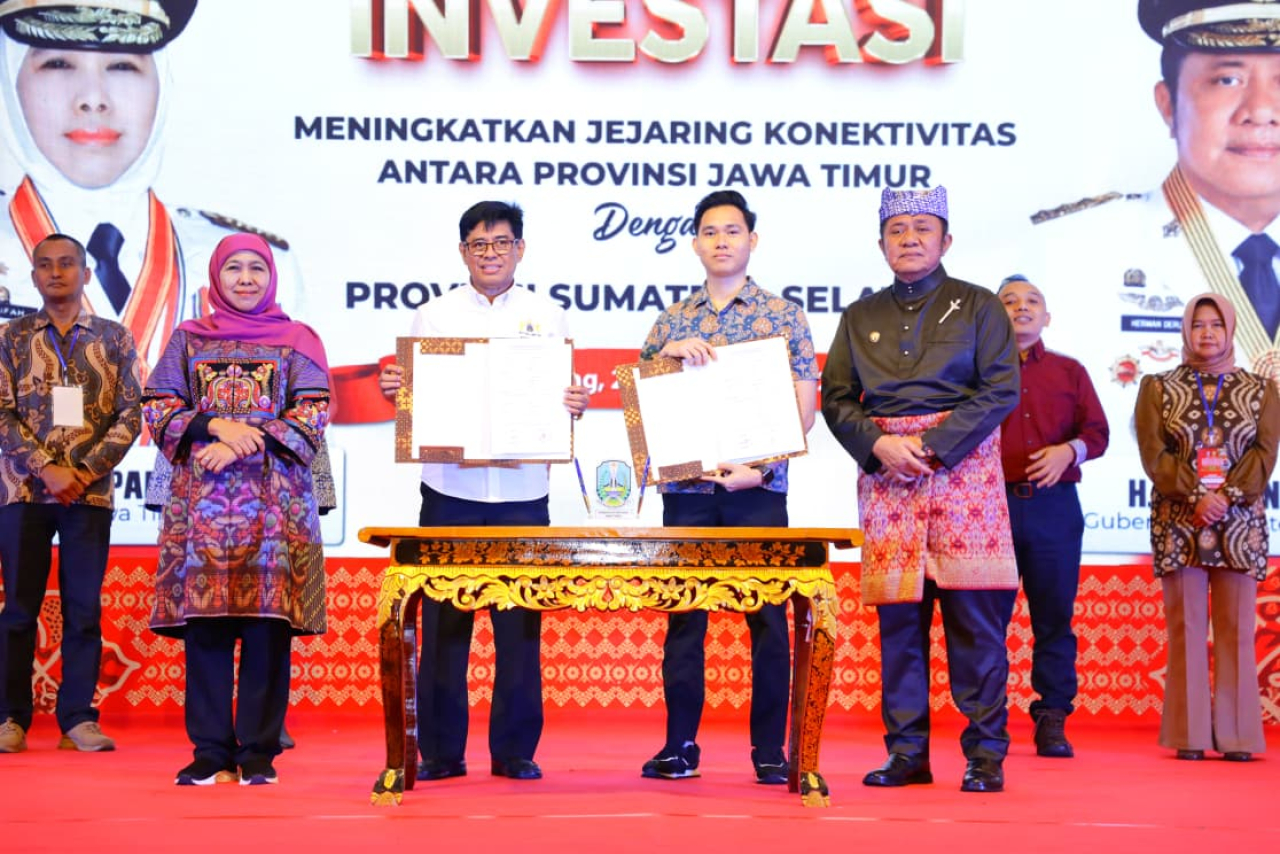 Gubernur Khofifah Pimpin Misi Dagang Jatim-Sumsel Sukses Catatkan Transaksi Signifikan Capai Lebih Rp1 Triliun