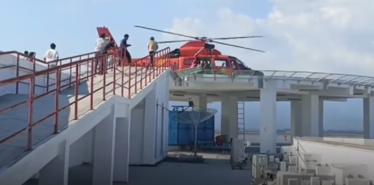 Basarnas Evakuasi Medis Udara Pembalap Moto2 di Sirkuit Mandalika