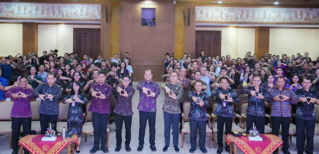 Wabup Bagus Alit Sucipta Hadiri High Level Meeting (HLM) P2DD di Badung