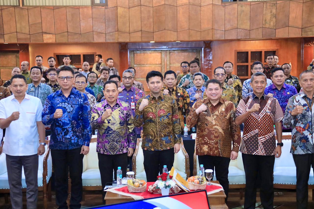 Wagub Emil Buka Rakor Operasi Tindak Pidana, Harapkan Konflik Pertanahan di Jatim Terselesaikan