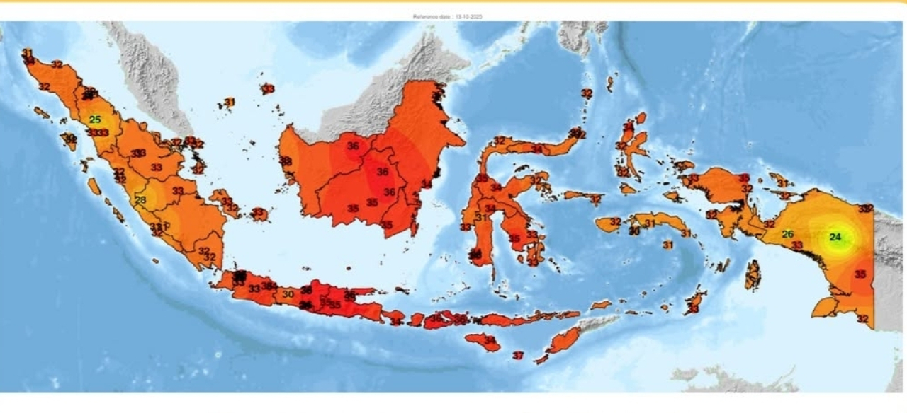 Cuaca Panas Madiun dan Ngawi Tembus 38 Derajat Celcius, Apa Penyebabnya?