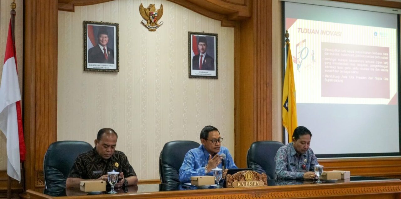 Rapat Sosialisasi Badung BRILIAN Berbasis Web