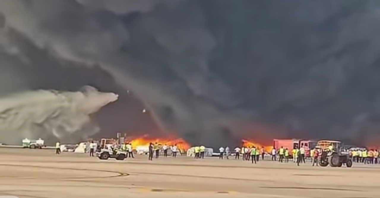 Kebakaran Terminal Kargo di Bandara Hazrat Shahjalal Bangladesh, Penerbangan Ditunda