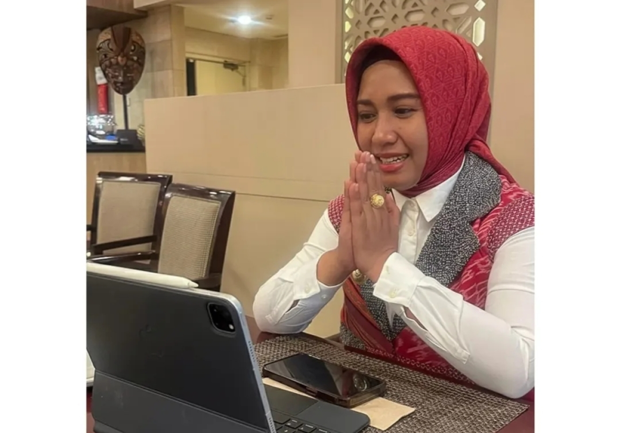 Walikota Ika Puspitasari berkomitmen Pemkot Mojokerto dalam hal keterbukaan informasi publik. (Foto: Instagram @ningita_)