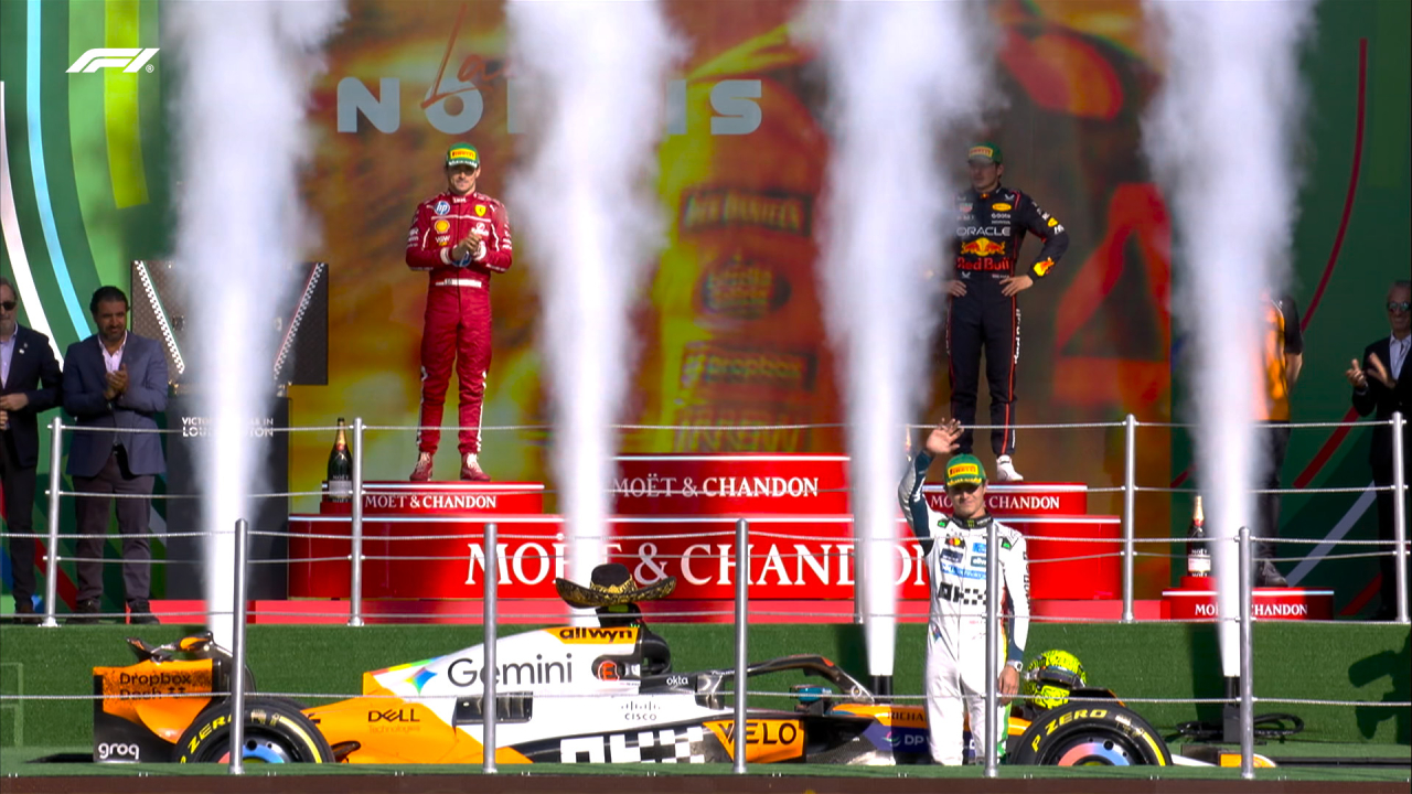 Lando Norris Juara F1 GP Meksiko, Tidak Ada Selebrasi Wine
