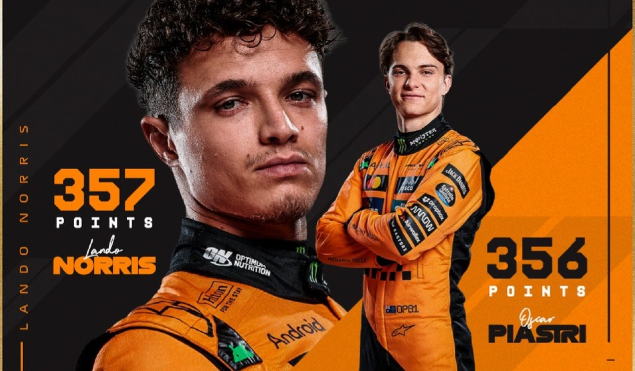 Klasemen F1, Lando Norris Juara GP Meksiko Geser Oscar Piastri