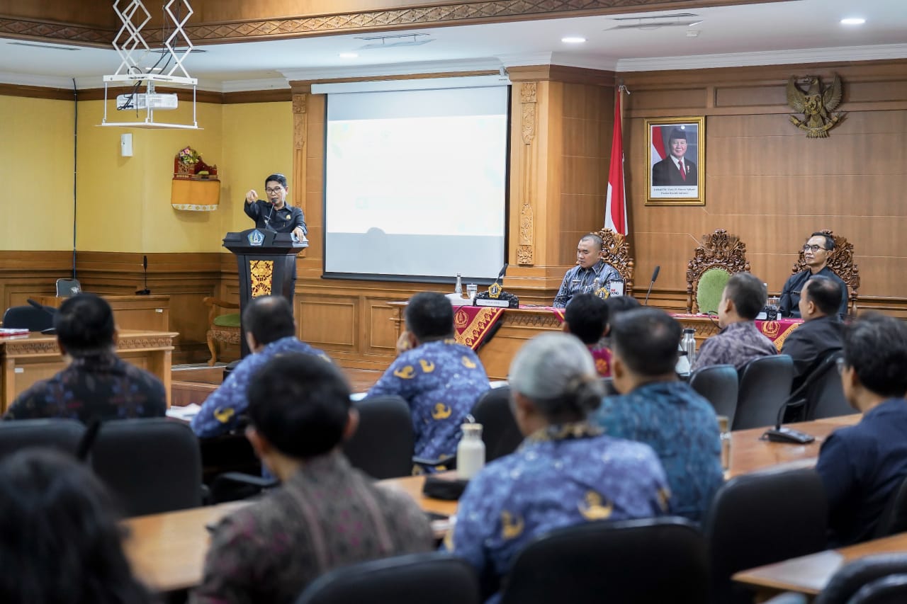 Rakor Teknis dan Monitoring Evaluasi Penerapan SPM di Kabupaten Badung Tahun 2025