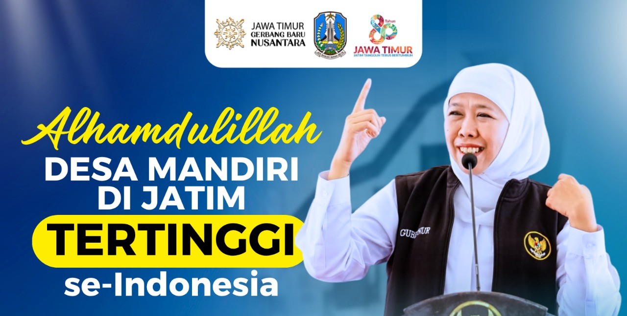 4.716 Desa Mandiri di Jatim dan Jadi yang Tertinggi se-Indonesia, Gubernur Khofifah Komitmen Bangun Desa Berkelanjutan