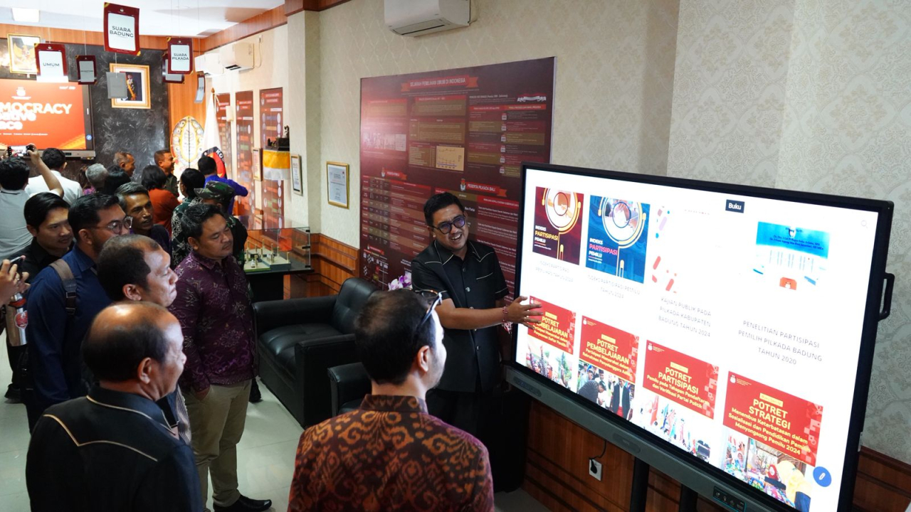 KPU Badung Kenalkan Democracy Creative Space