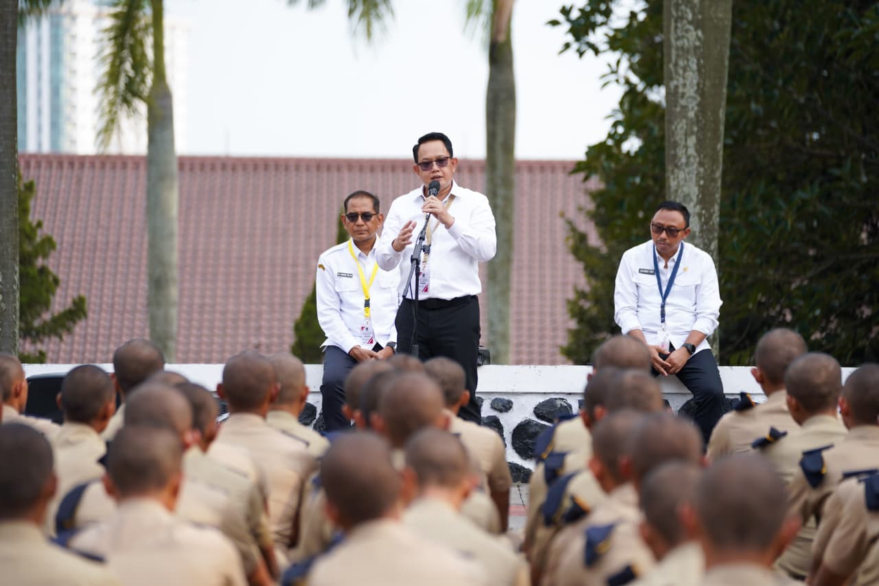 Sekdaprov Adhy Bertemu 207 Praja Asal Jatim di IPDN Jatinangor, Optimisme Jadi Agen Perubahan